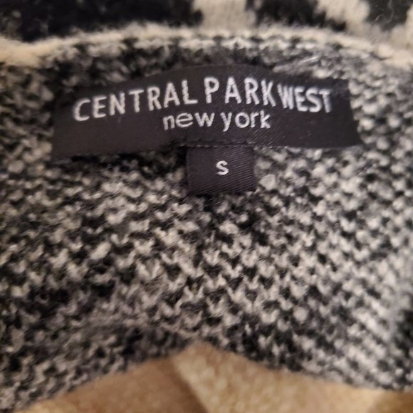 Central Park West NY Color Blocked Animal Print Sweater S - Picture 4 of 5